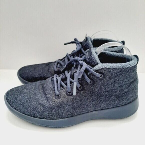 ALLBIRDS Wool Runner-up Mizzle Highlights Hi-top Shoes Men's Sz 9 - Picture 7 of 15